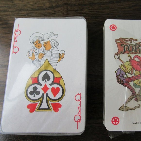 2 Vintage Decks Playing Cards - Picture 2 of 7